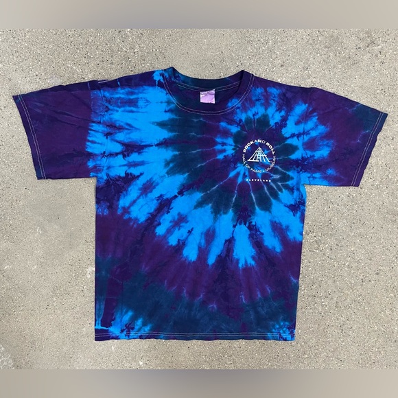 Rock & Roll Hall of Fame “If it’s Too Loud You’re too Old” vintage tie dye shirt - Picture 6 of 12